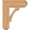 Ekena Millwork Legacy Craftsman Smooth Bracket w/ Offset Brace, Western Red Cedar, 7 1/2"W x 20"D x 24"H BKT0806X20X24LEC04SWR - alternate 2